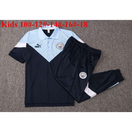 Manchester City 2020/21 Kinder Trainings Poloshirt M001